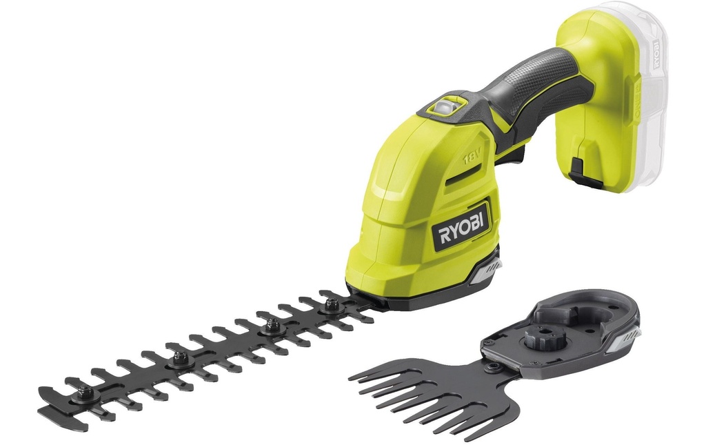 RYOBI Cisaille à gazon et à buissons sans fil RY18GSA-0