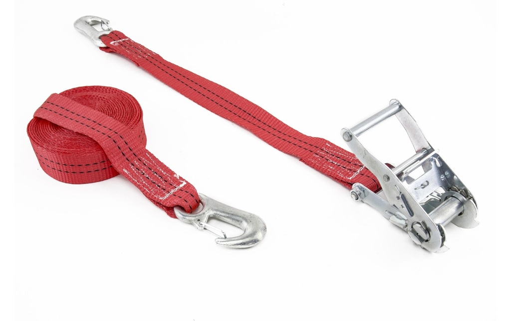 Zurrfix Sangle d'arrimage 0.50 + 3.50 m avec mousqueton, 2000 daN