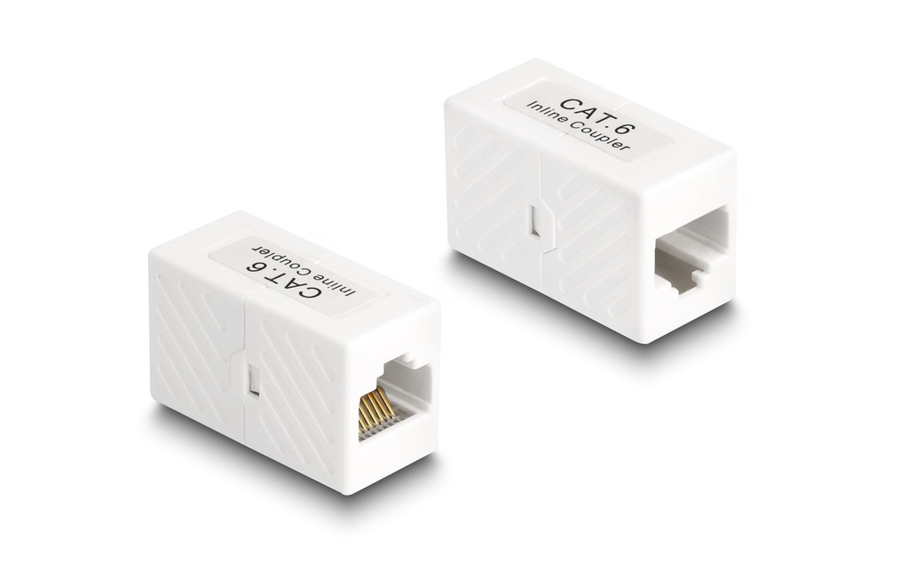 Delock Accouplement RJ45 - RJ45, Cat.6, UTP 1 Pièce/s