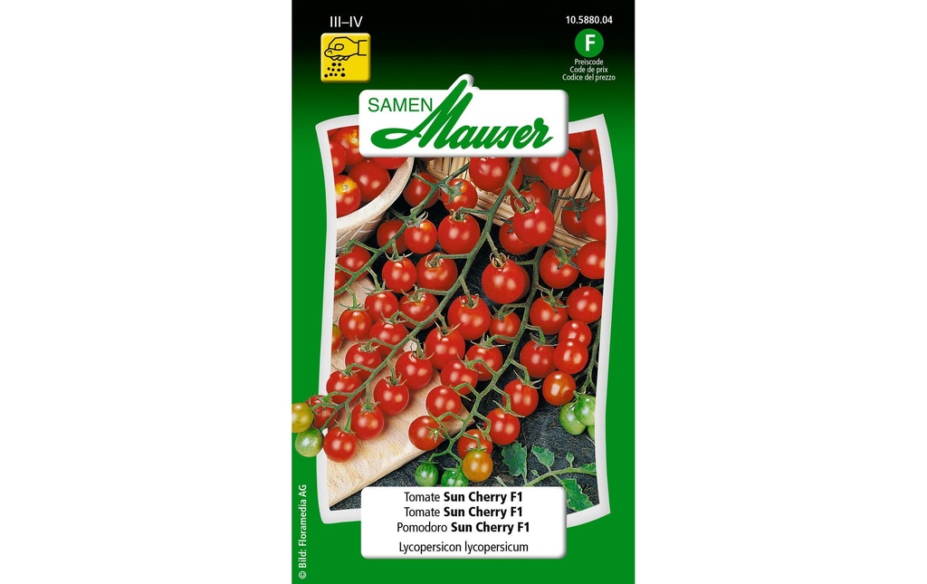 Samen Mauser Semence Tomate Soleil Cerise F1