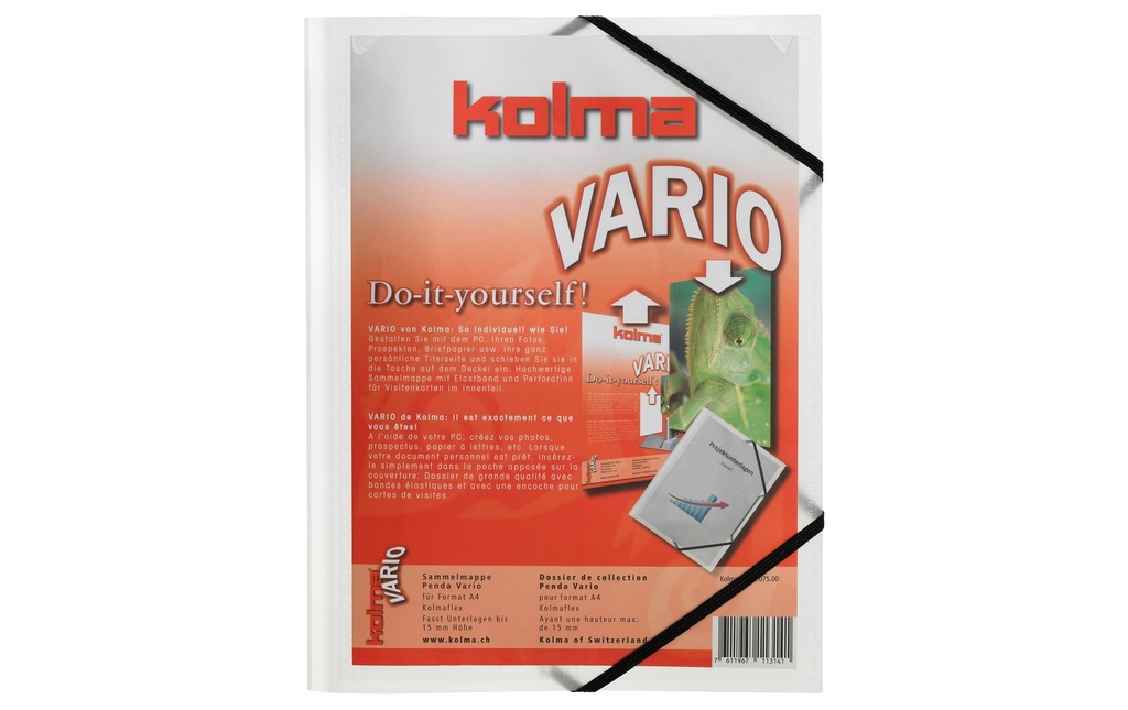 KOLMA Doss.rang.Vario A4 transpar.