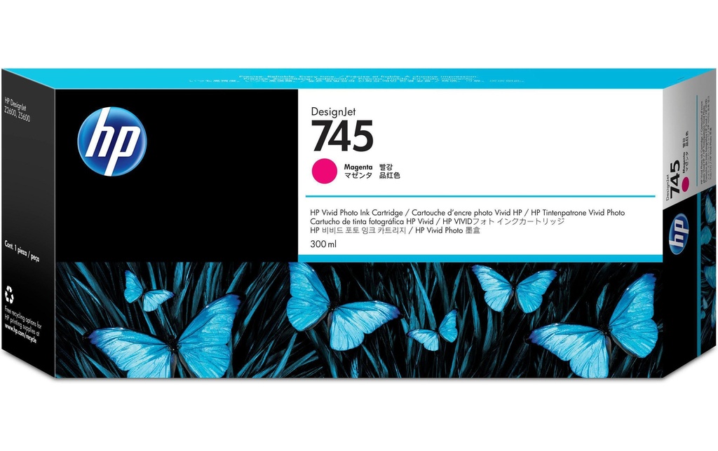 HP Encre Nr. 745 (F9K01A) Magenta