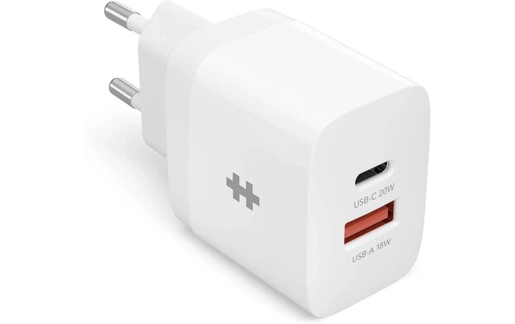 HYPER Chargeur mural USB HyperJuice USB-C GaN 20 W Blanc