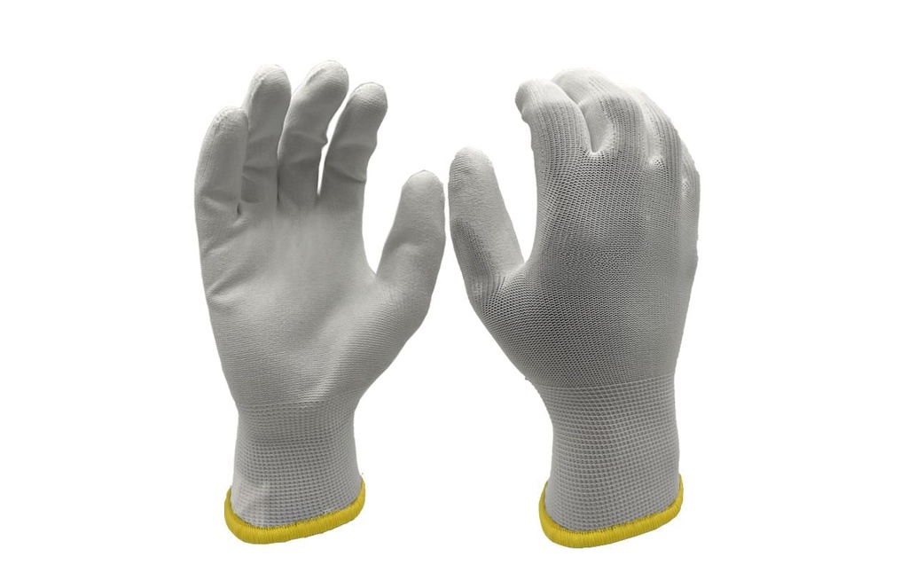 FTM Gant de travail Polyester, M, Blanc, 1 Pièce/s