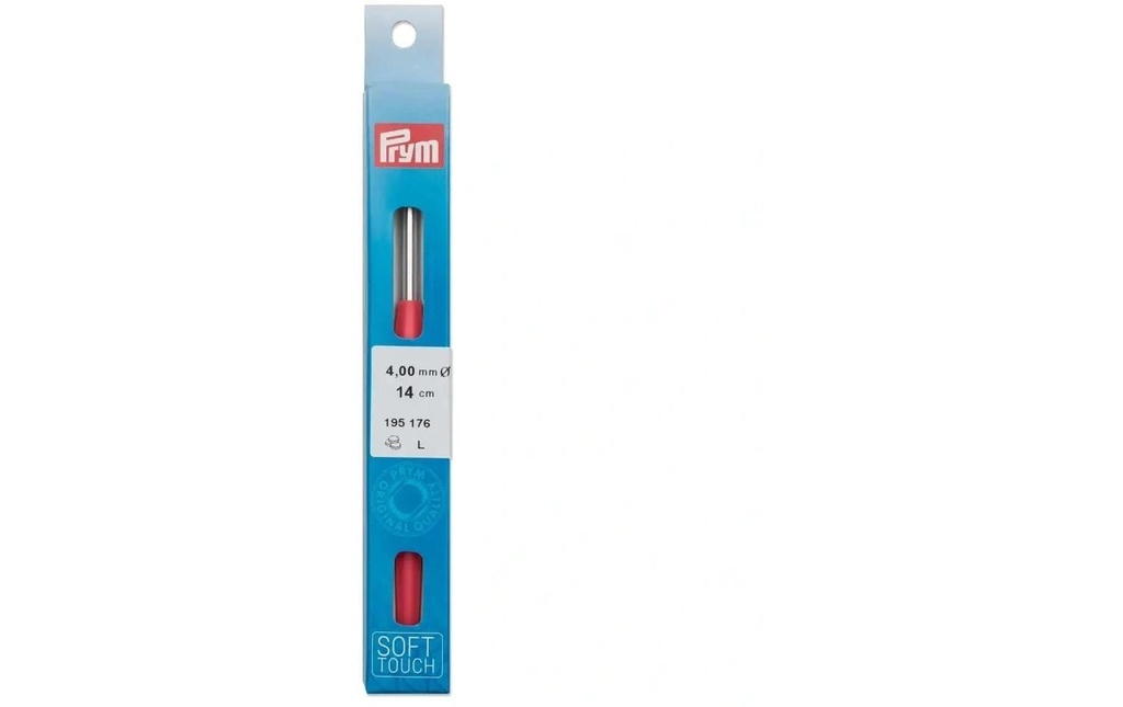 Prym Crochet Ø 4 mm, laine, manche souple