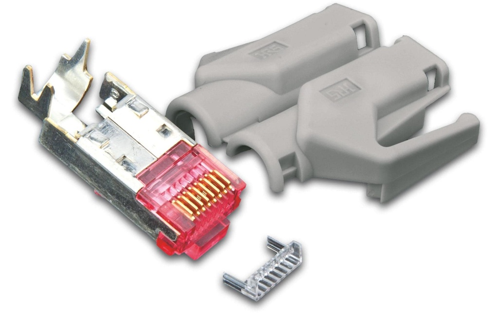 Wirewin Connecteur RJ45 Hirose TM21 50 Pièce/s, Gris