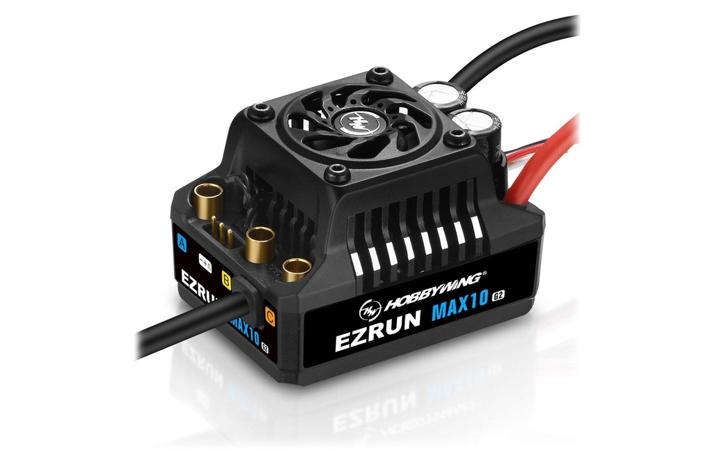 Hobbywing Régulateur Brushless Ezrun MAX10 G2 80A, 2-3S