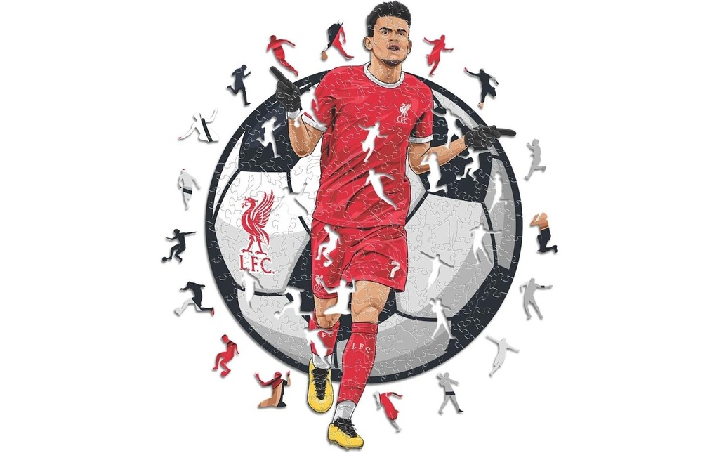 Iconic Puzzle Liverpool FC – Luis Diaz