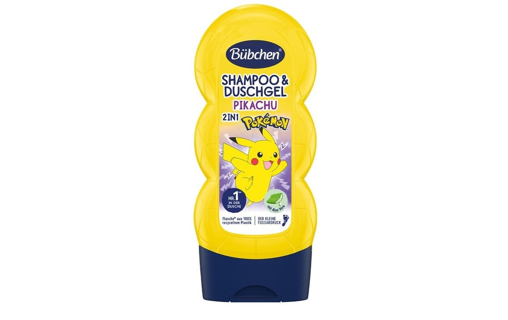 Bübchen Shampoing Kids 2en1 Pokémon Pikachu 230 ml