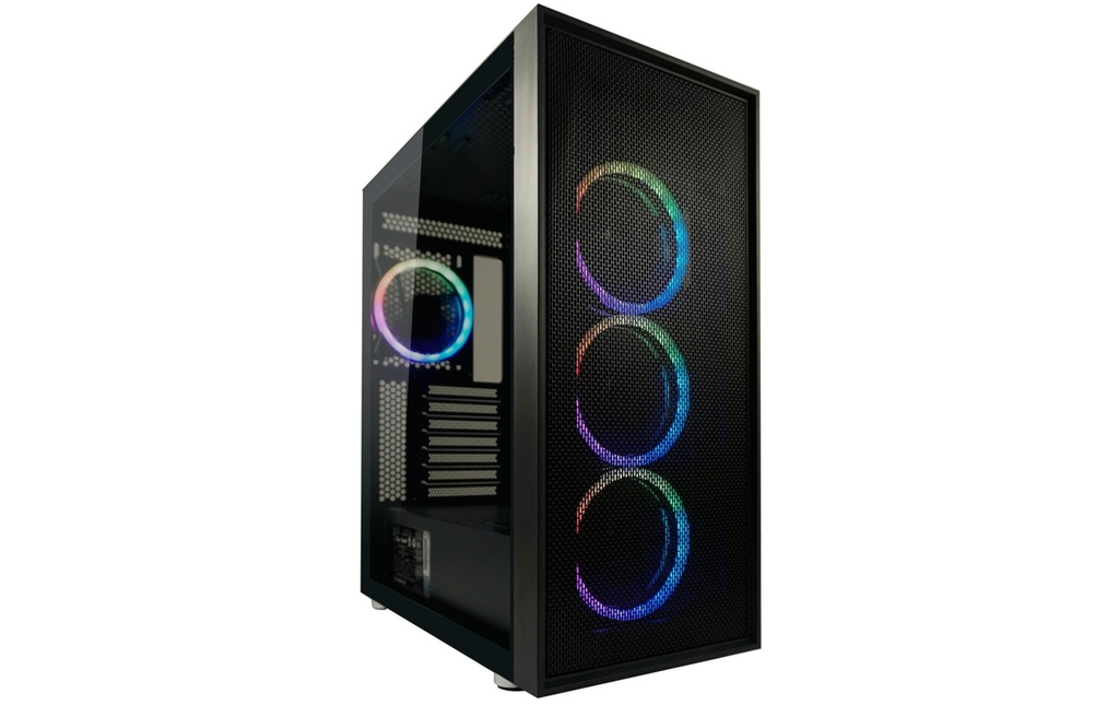 LC-Power Boîtier d’ordinateur Gaming 802B – Black_Wanderer_X