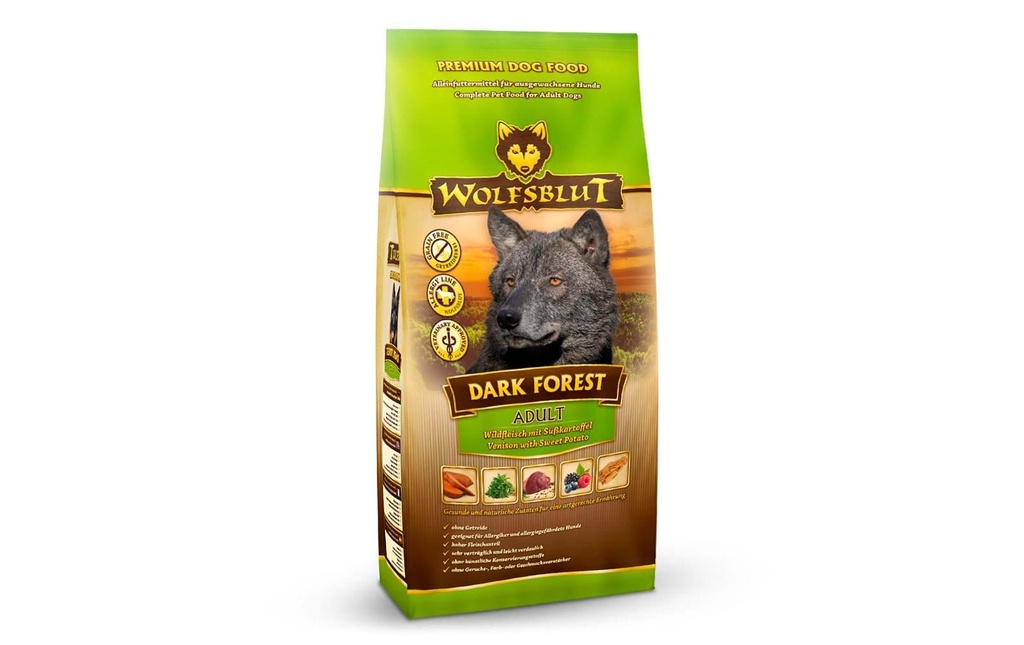 Wolfsblut Alimentation sèche Dog Dark Forest Adult, 2 kg
