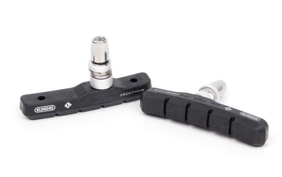 Elvedes Patin de frein V-Brake 72 x 10 mm, Noir