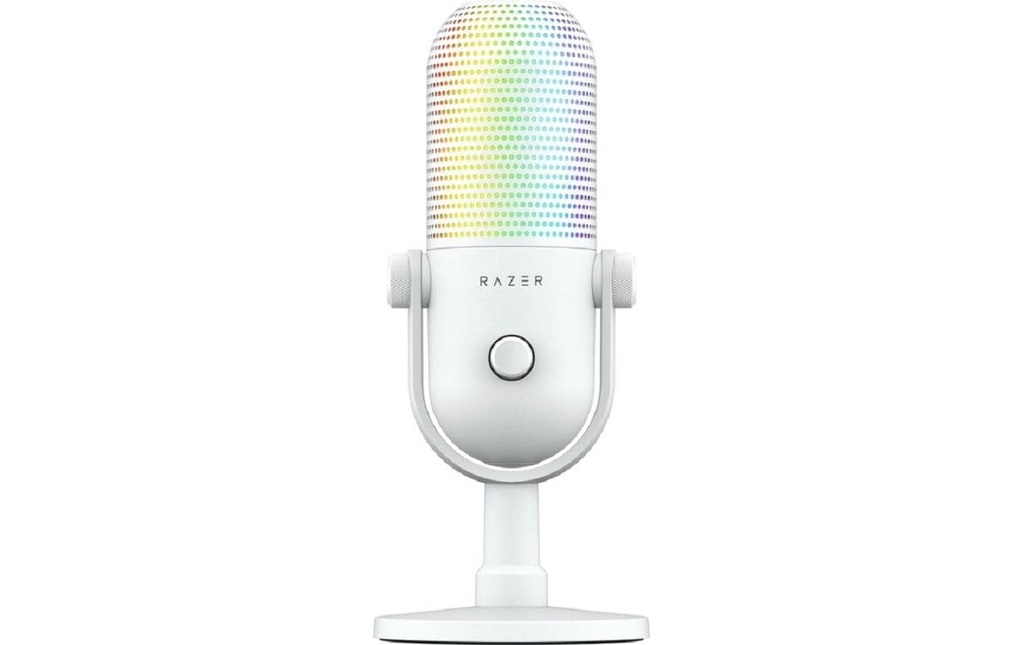 Razer Microphone à condensateur Seiren V3 Chroma Blanc