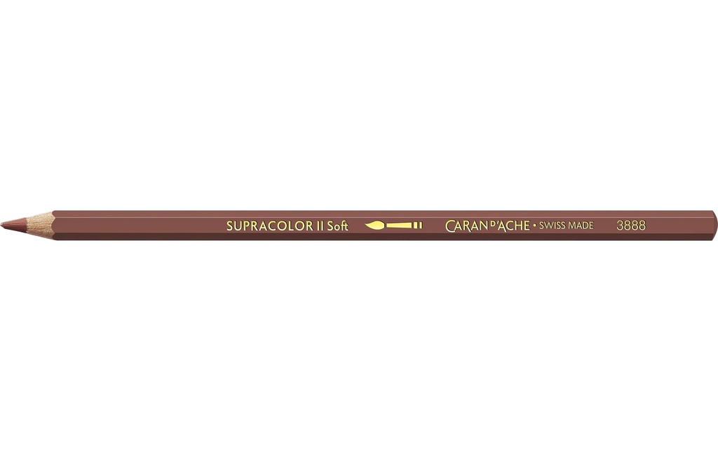 CARAN D'ACHE Crayon de coul.Suprac.sienne