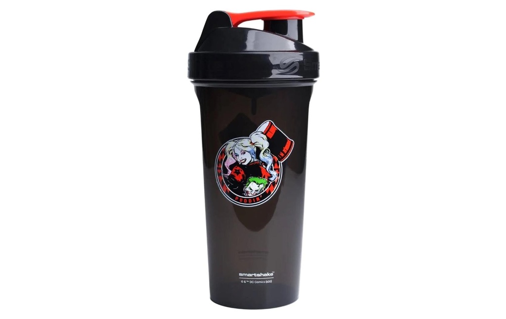 Smartshake Lite Dc Comics Shaker Harley Quinn 800 ml, Noir