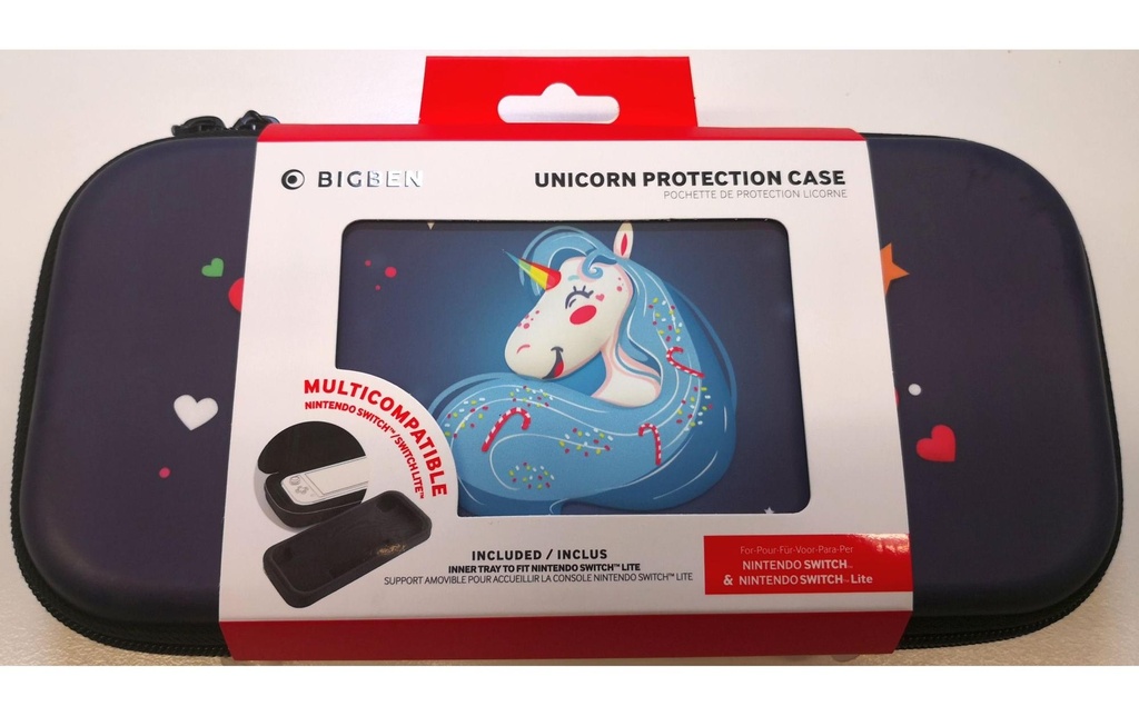 Big Ben Interactive Housse de protection Travel Case Unicorn 3D-Design
