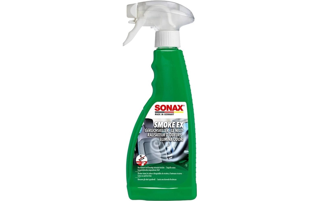 Sonax SmokeEx odour killer + spray fraîcheur 500 ml
