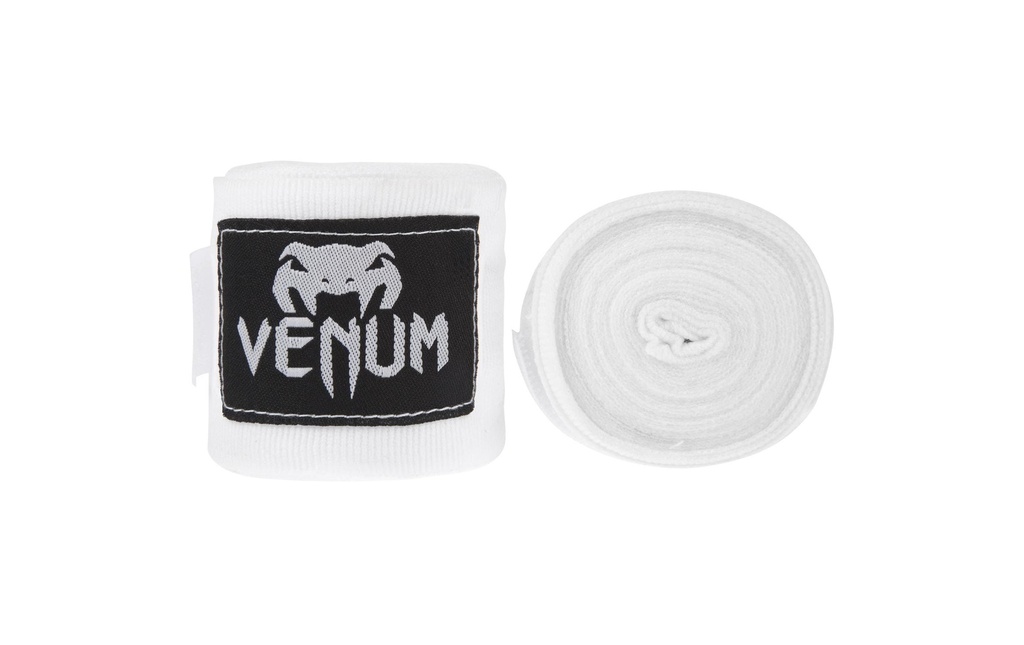 Venum Kontact Boxing Handwraps Blanc, 4 m
