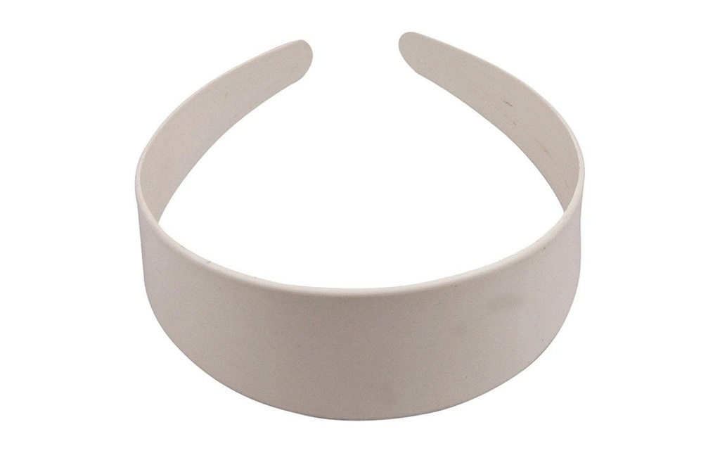 Creativ Company Serre-tête 48 mm, Blanc