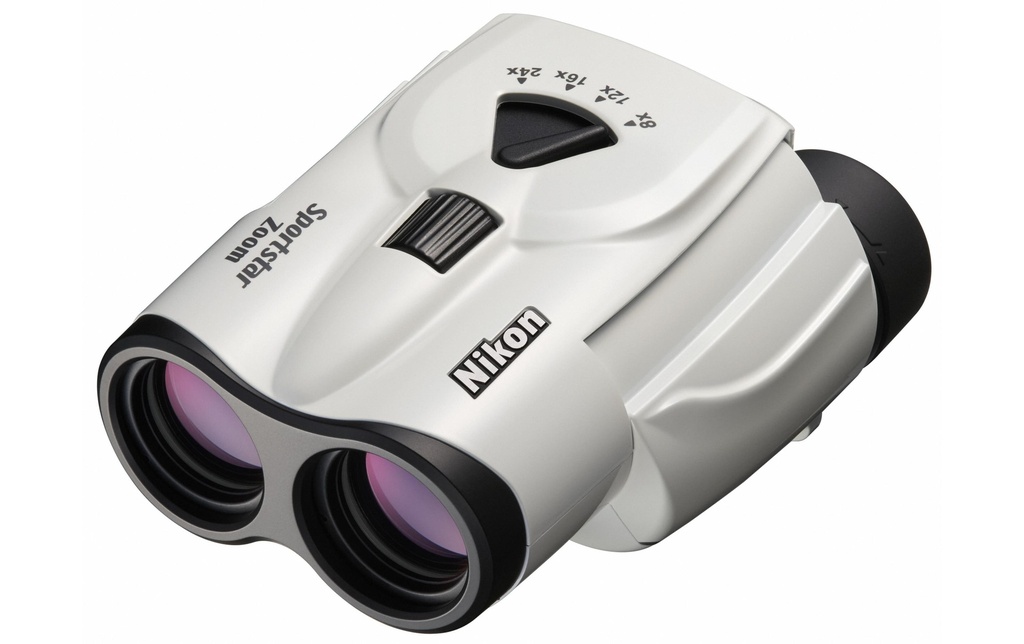 Nikon Jumelles Sportstar Zoom 8-24 x 25 Blanc
