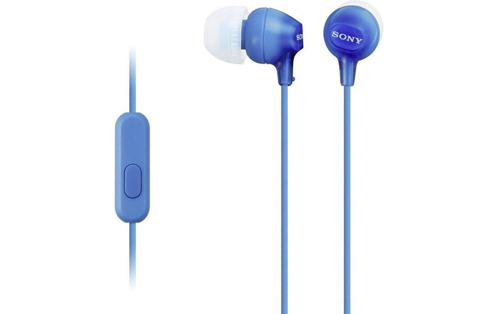 Sony Écouteurs intra-auriculaires MDREX15APLI Bleu