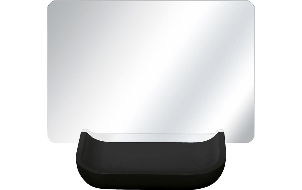 Kleine Wolke Miroir cosmétique Tray Noir