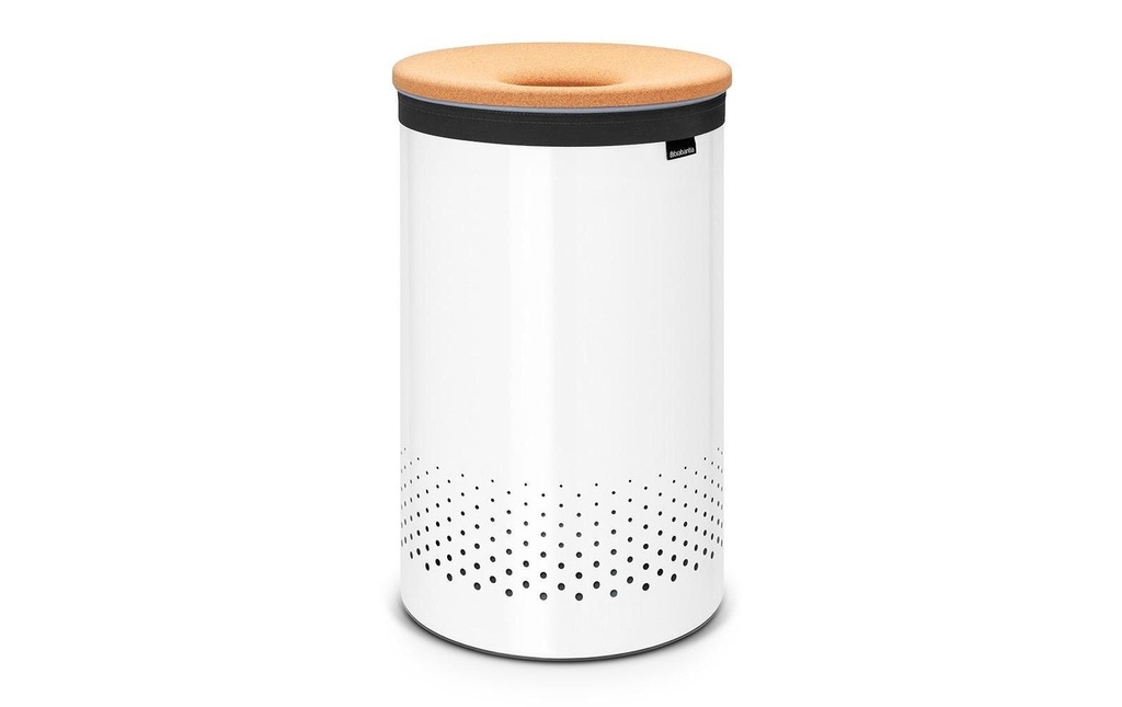 Brabantia Corbeille à lessive Blanc, 60 l