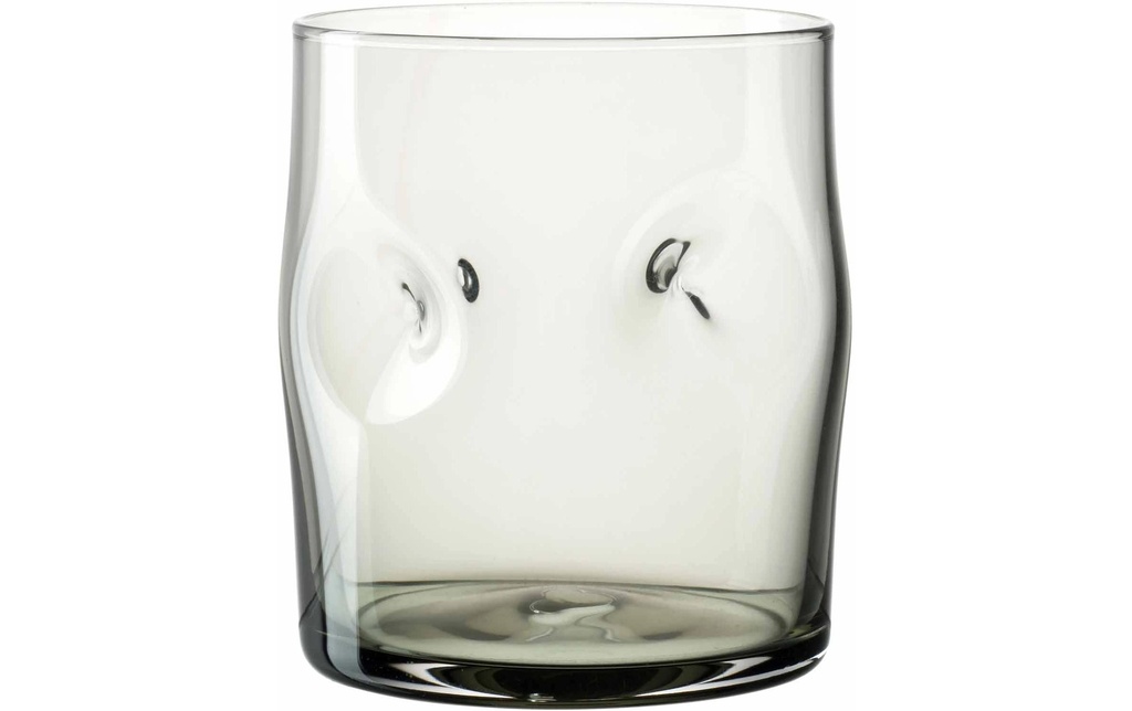 LEONARDO Verre Vesuvio 300 ml, 4 pièces, Gris