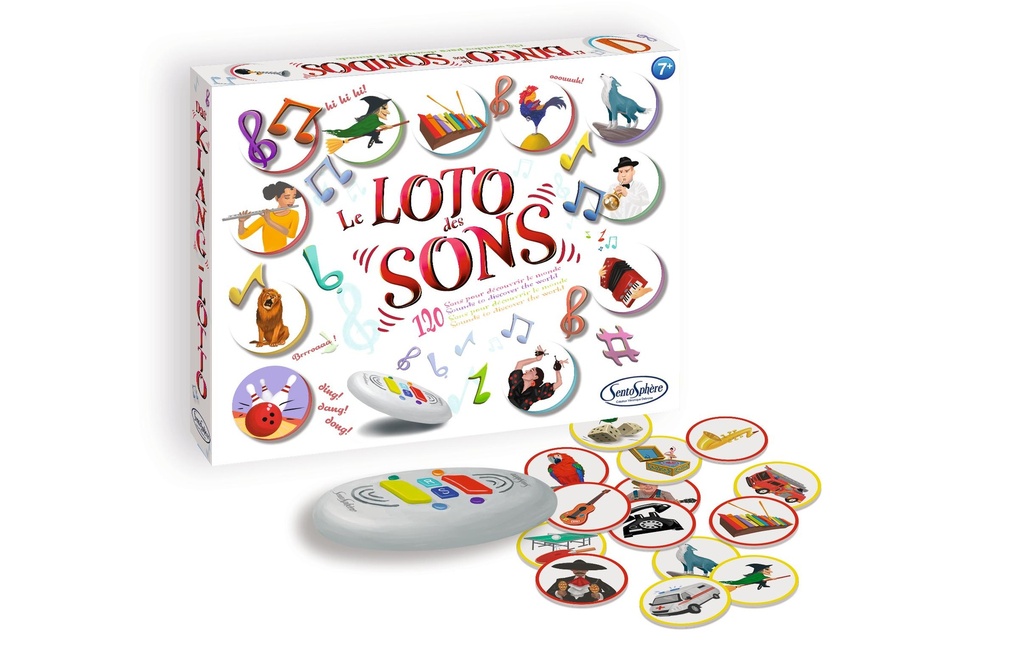 Sentosphere Jeux d’enfant Loto sonore