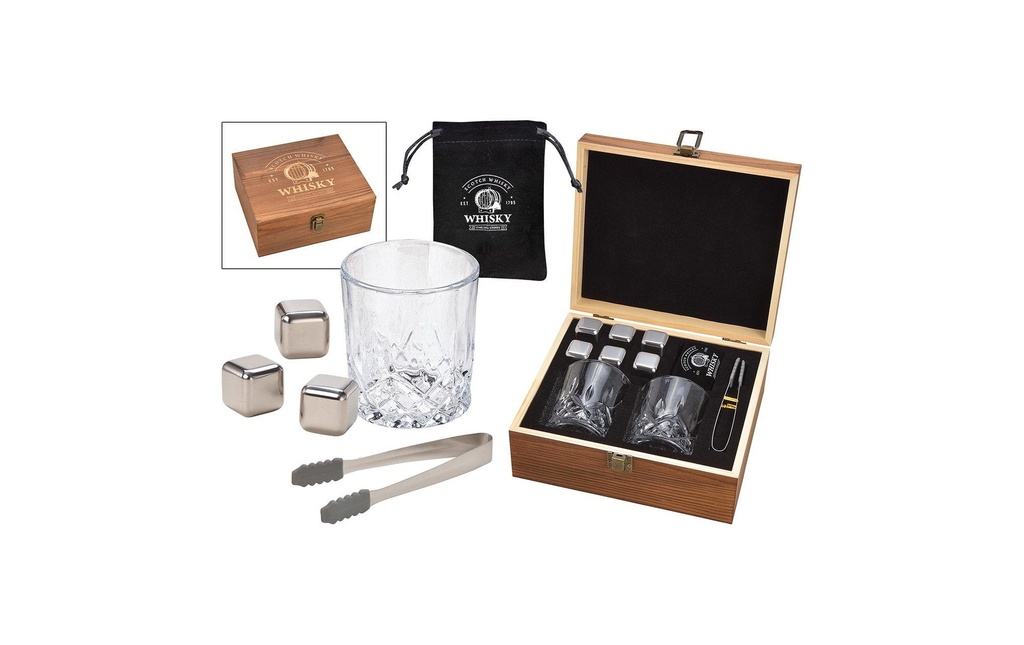 G. Wurm Set à whisky 10054444 11 pièces, 300 ml, Brun