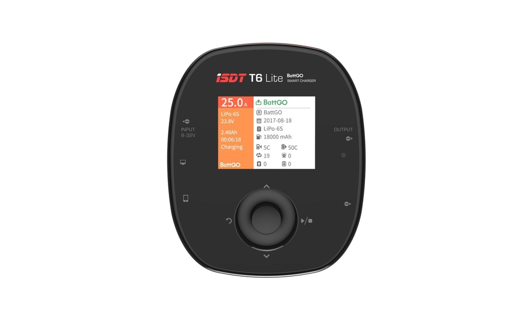 ISDT Chargeur T6 Lite 600W DC, 1-6S