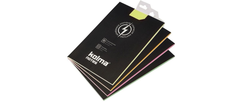 KOLMA Fiches adhé.A5 couleur ass. (10 pces)