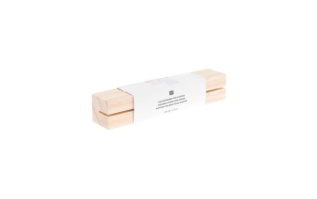 Rico Design Article en bois Poteau en bois DIN A5
