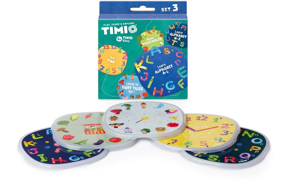 Timio Audio Disc Set 3 5 Discs