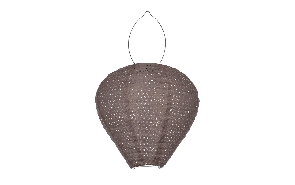 EGLO Leuchten Lampion SOLAR 1 LED, 30 cm, beige