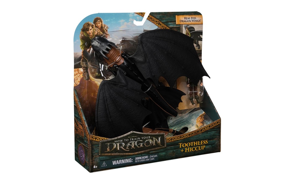 Spinmaster Figurine de jeu Dragons Movie Krokmou et Harold