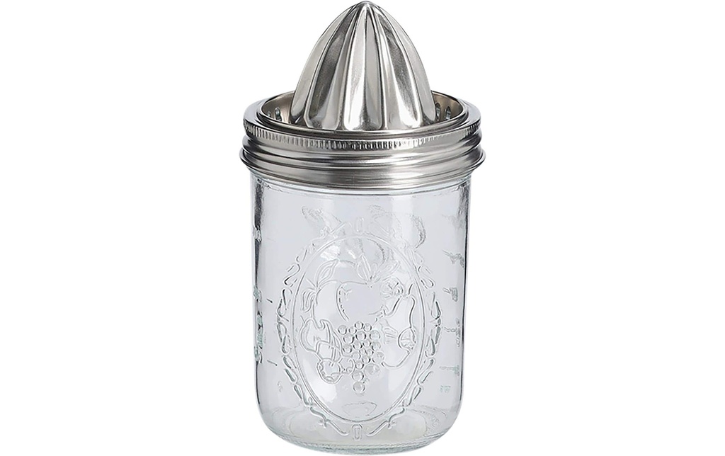 Zeller Present Presse-agrumes Vintage Transparent/Argenté