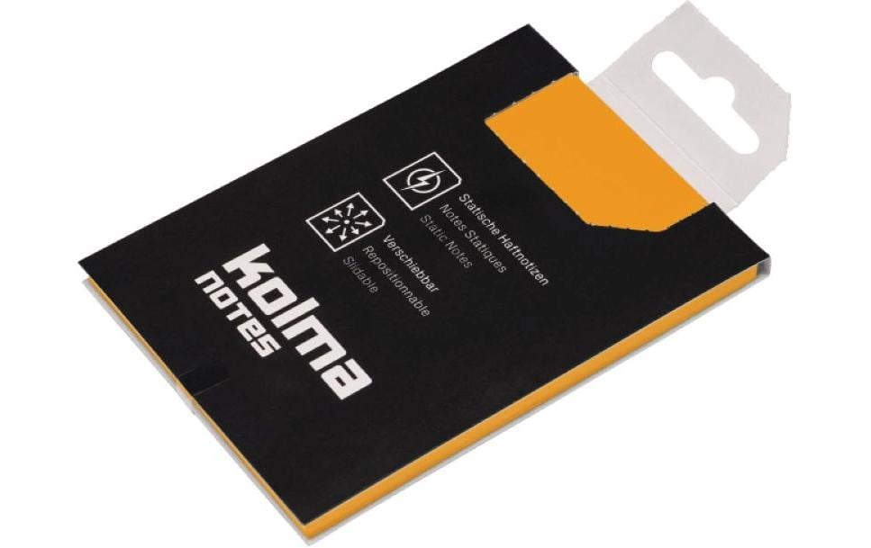 KOLMA Fiches adhé.A7 orange,100 flle (100 pces)