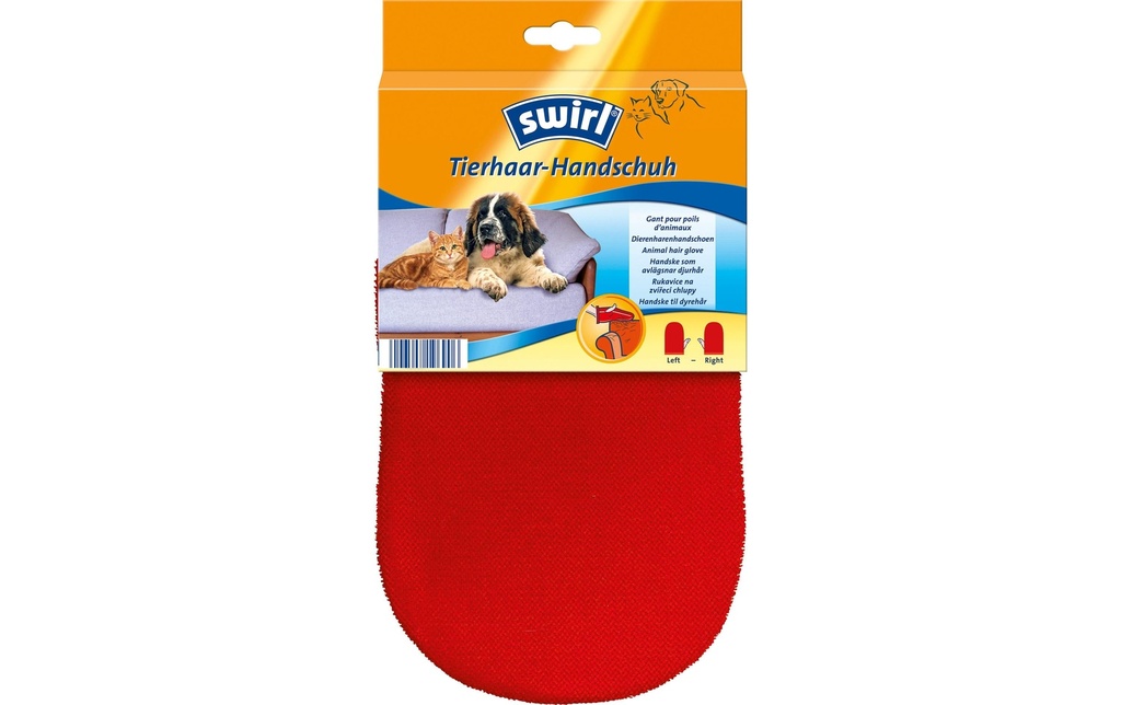Swirl Gant de crin pour animaux