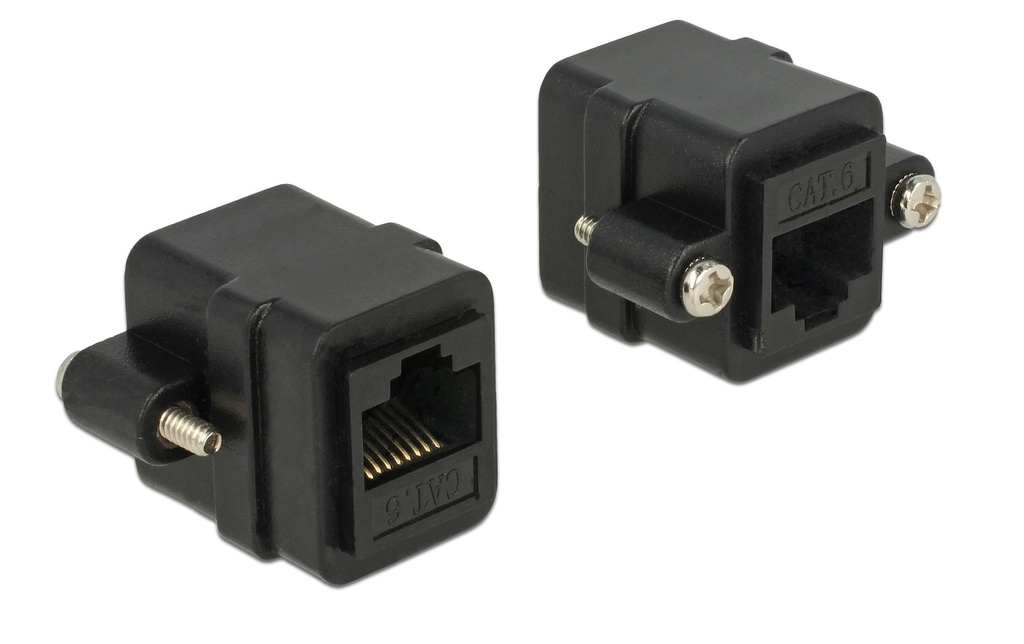 Delock Douille RJ45 Cat.6 UTP Adaptateur pour installation 1 pièce