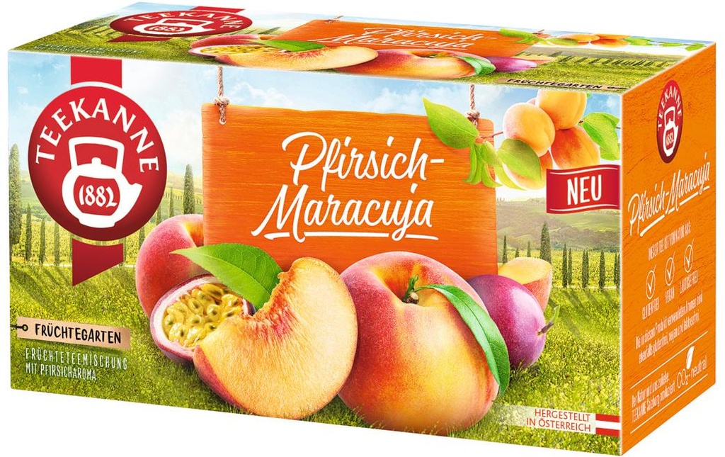 Teekanne Sachet de thé Pêche-Maracuja 20 Pièce/s