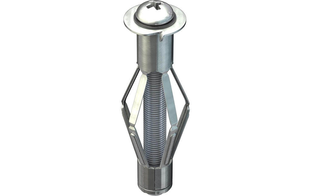 Tox-Dübel Cheville pour Supports creux  Acrobat M6 x 52 mm, PH3, 25 Pièce/s