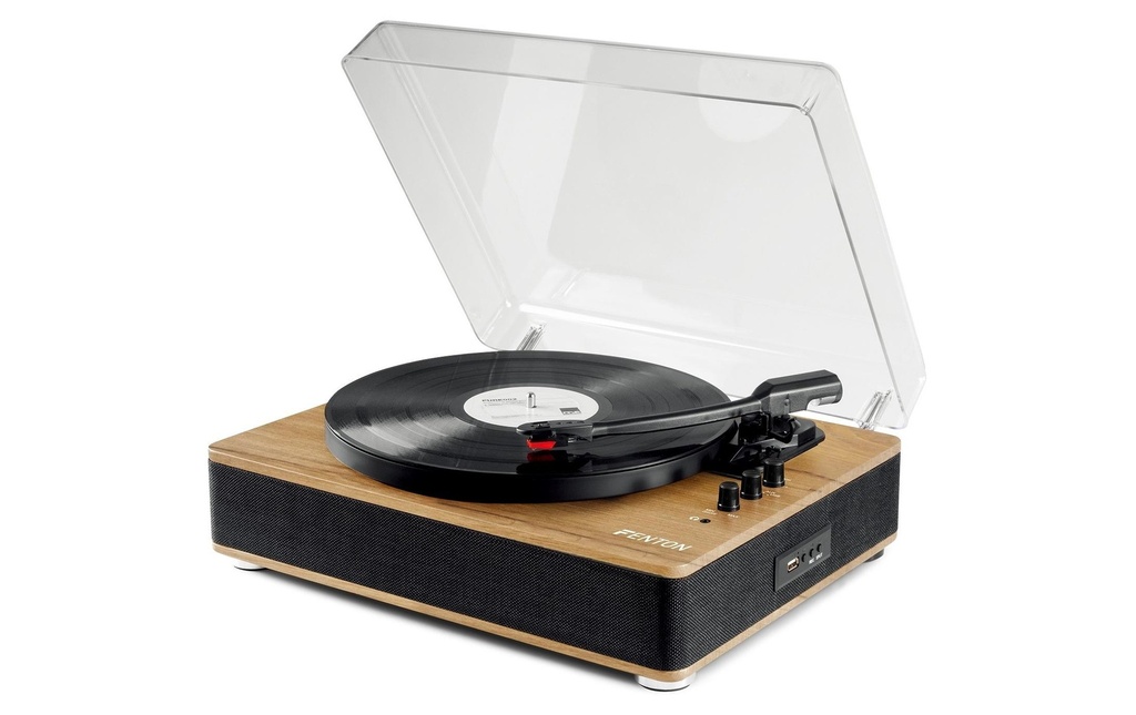 Fenton Tourne-disque Bluetooth RP162 Brun clair