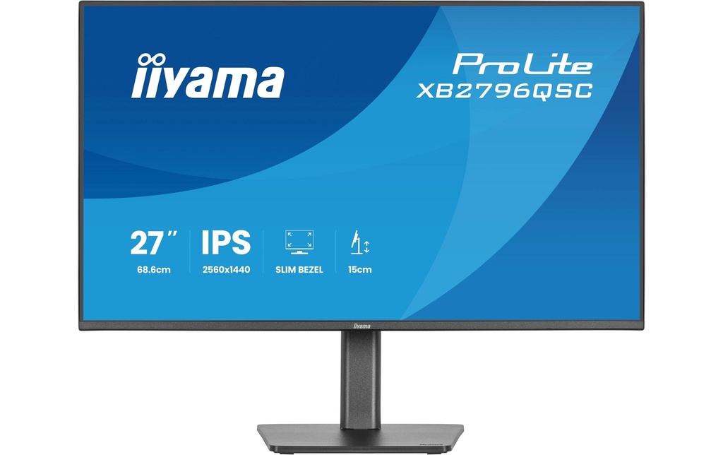 iiyama Moniteur ProLite XB2796QSC-B1 27 , 2560 x 1440 (WQHD)