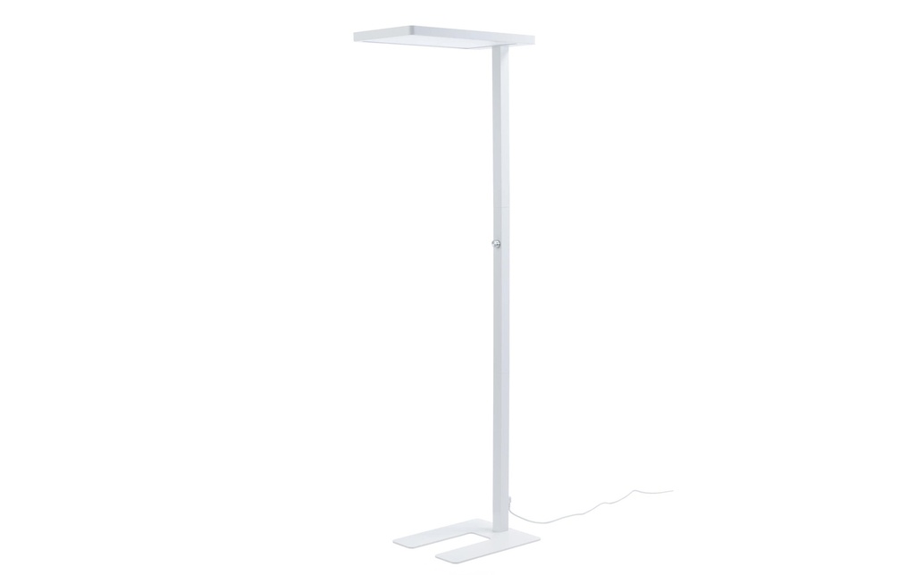 office focus Lampe sur pied de bureau LYS 4000, Blanc