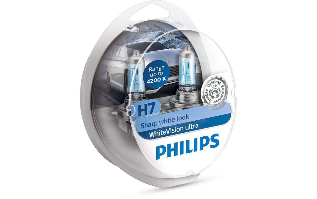 Philips Automotive H7 WhiteVision ultra Voiture de tourisme