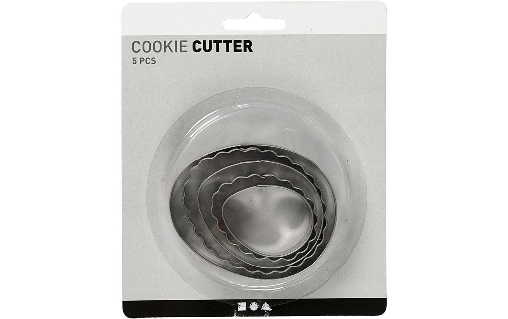Creativ Company Emporte-pièce pour biscuits Cookie Cutter 5 pièces