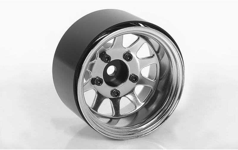 RC4WD Jantes Deep Dish Wagon 1.55 Beadlock chrome