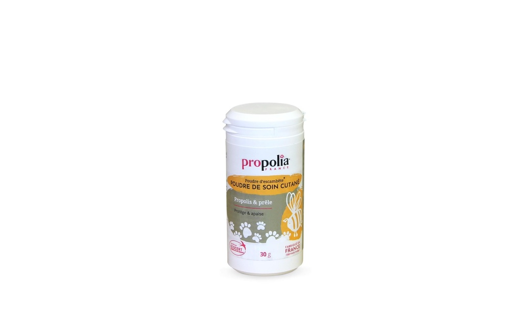 Propolia Poudre de soin pour la peau des animaux, 30 g