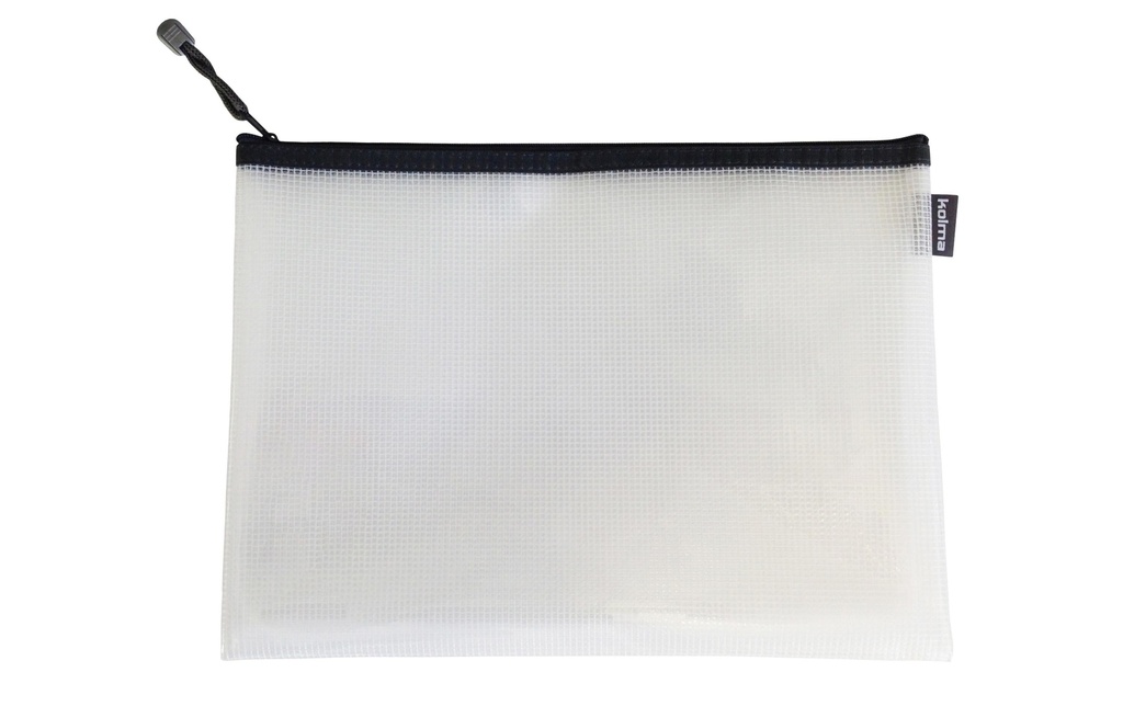 KOLMA Pochette zippée Mesh Bag A4